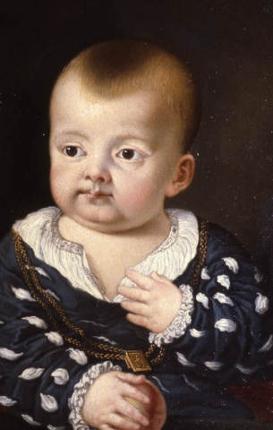 Francis Bacon as a child: portrait (c.1561-2: Gorhambury)
