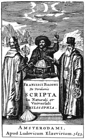 Bacon, Scripta in Naturali et Universali Philosophia (1653) titlepage